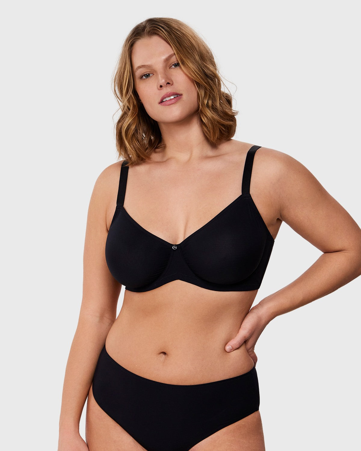 Marquita Ultimate Comfort Unlined Mesh Underwire Bra - HSIA
