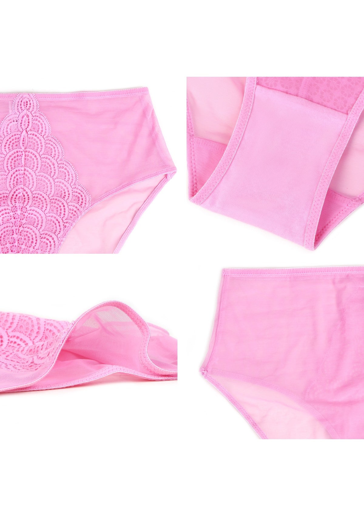 Mermaid High-Rise Lace Brief Underwear - HSIA