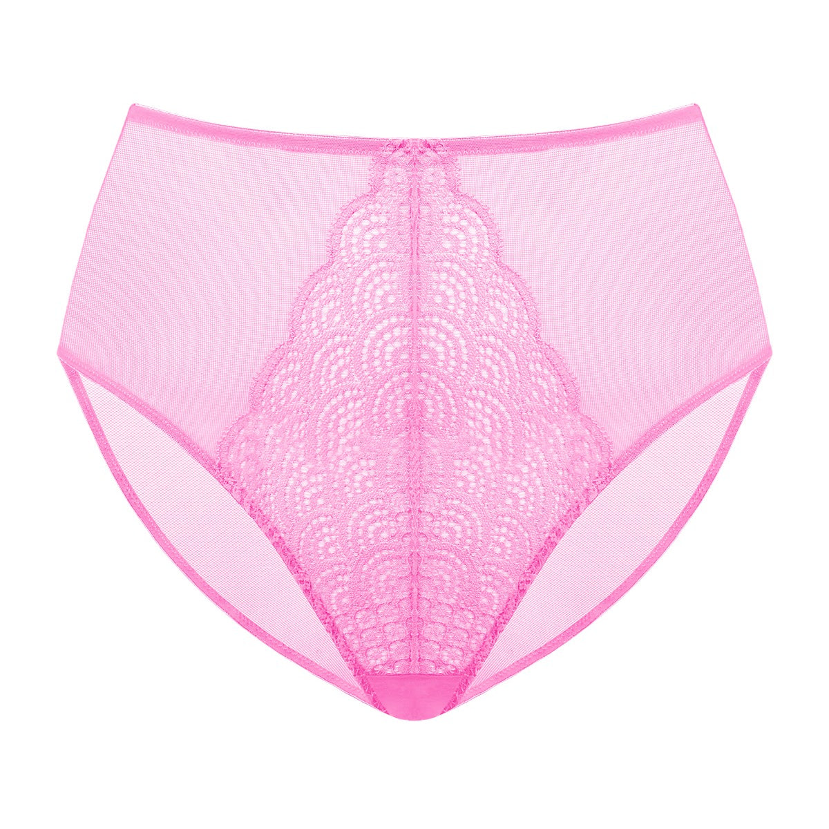 Mermaid High-Rise Lace Brief Underwear - HSIA