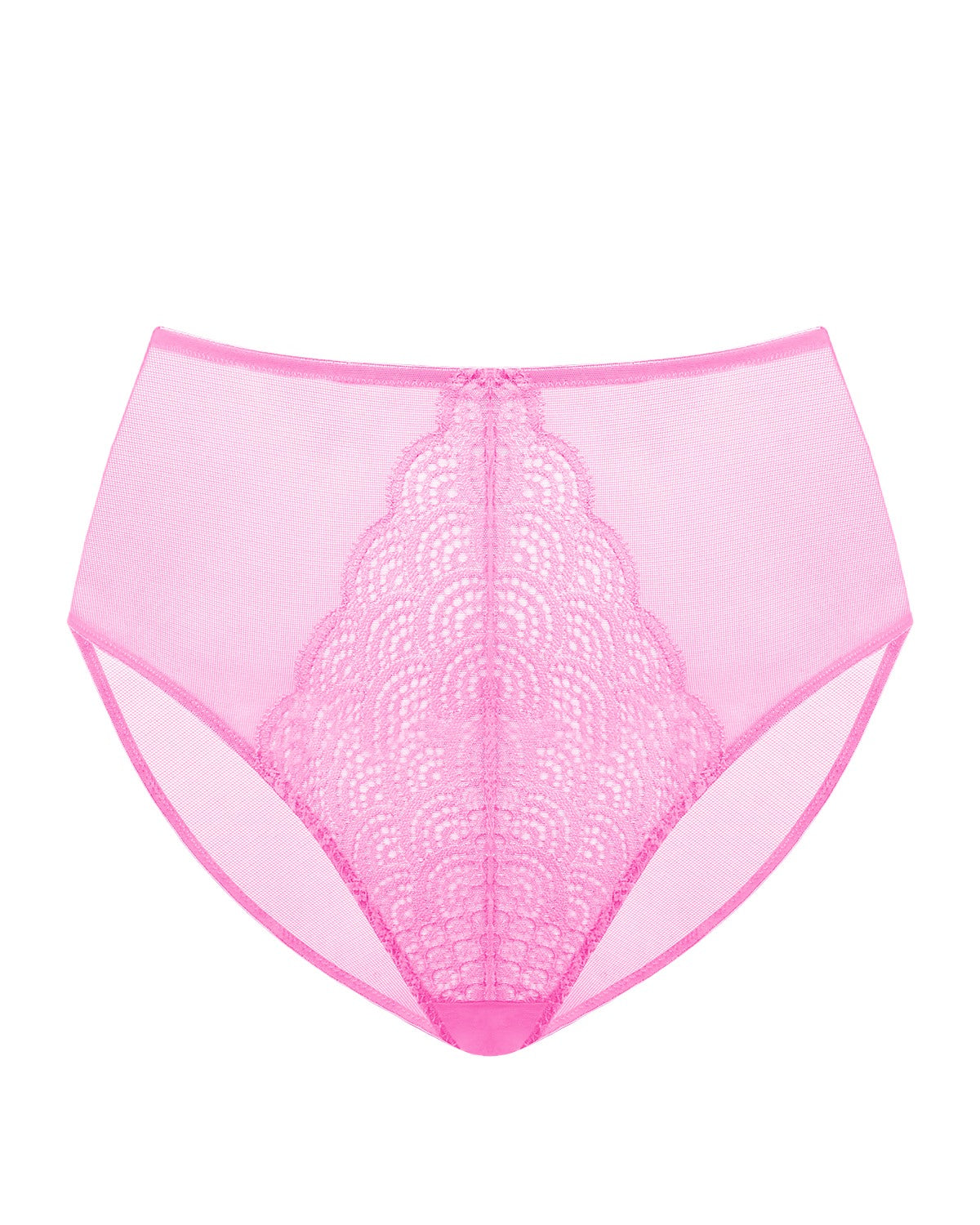 Mermaid High-Rise Lace Brief Underwear - HSIA