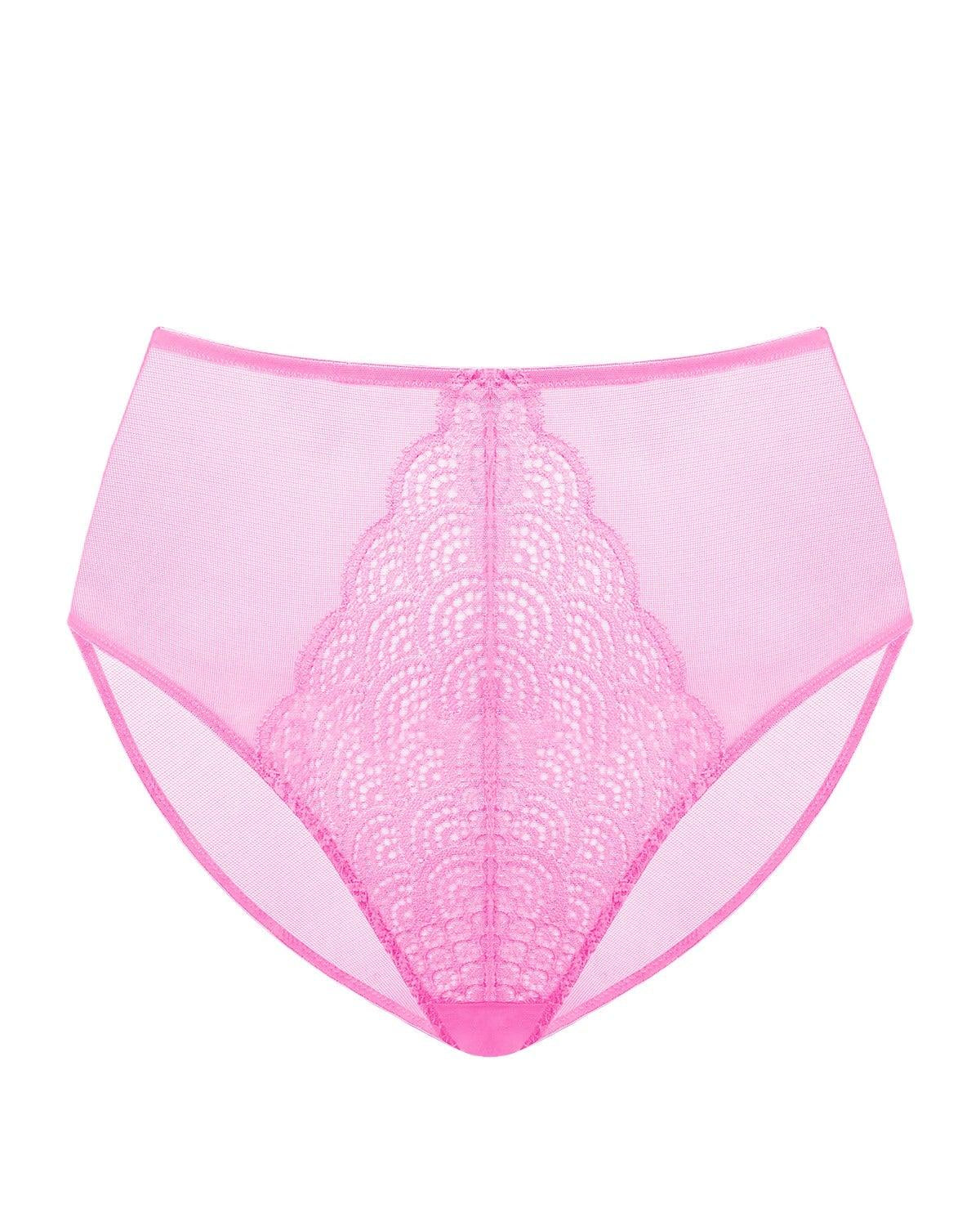 Mermaid High-Rise Lace Brief Underwear - HSIA
