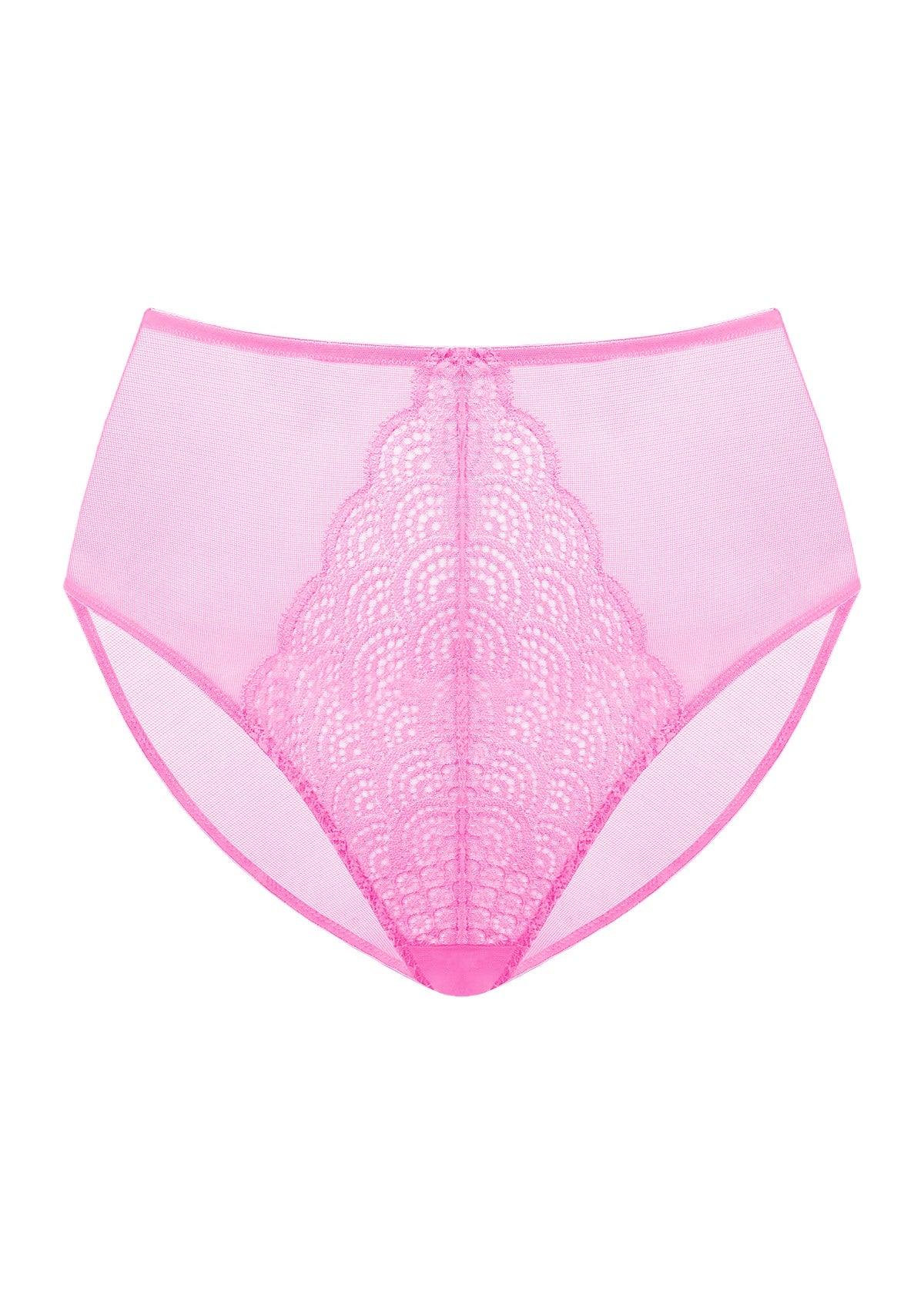Mermaid High-Rise Lace Brief Underwear - HSIA