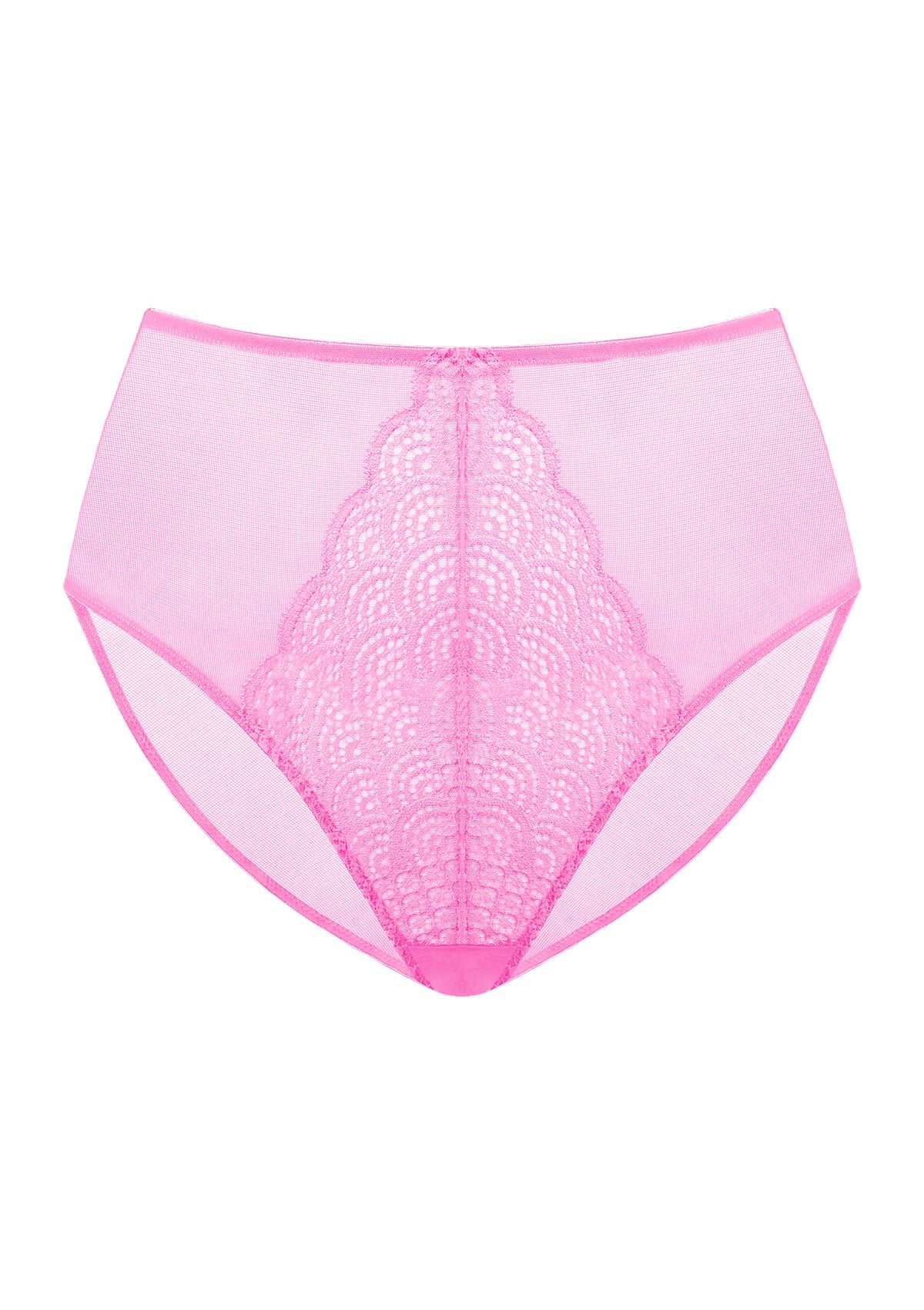 Mermaid High-Rise Lace Brief Underwear - HSIA
