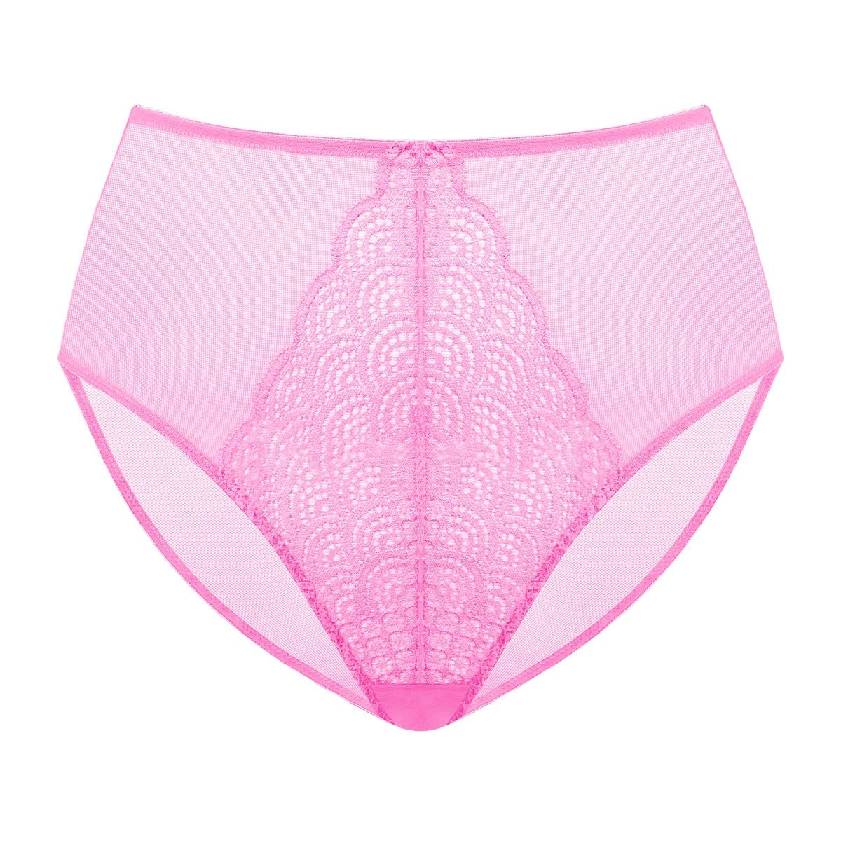 Songful Mermaid High-Rise Lace Brief Underwear - HSIA