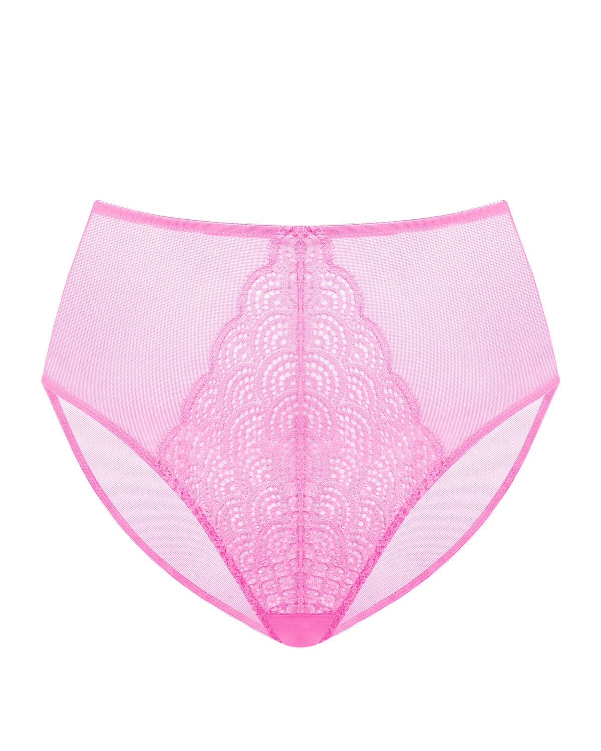 Songful Mermaid High-Rise Lace Brief Underwear - HSIA