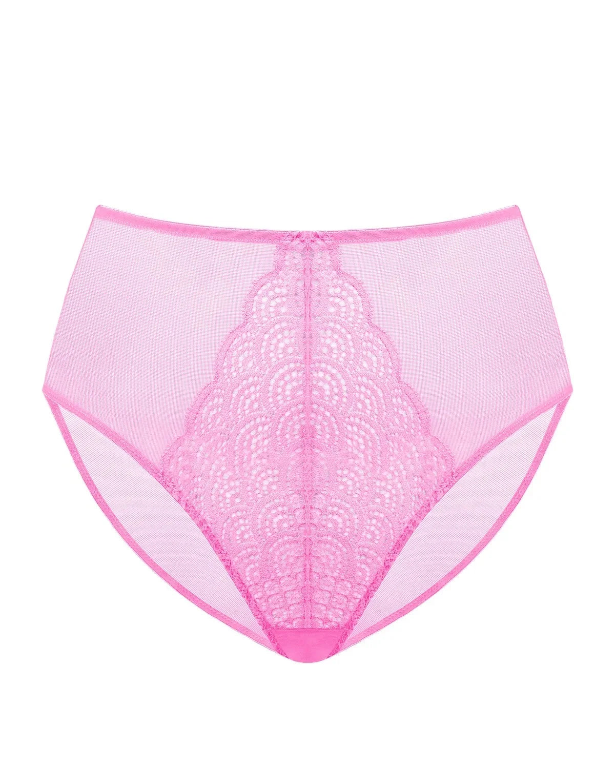Songful Mermaid High-Rise Lace Brief Underwear - HSIA