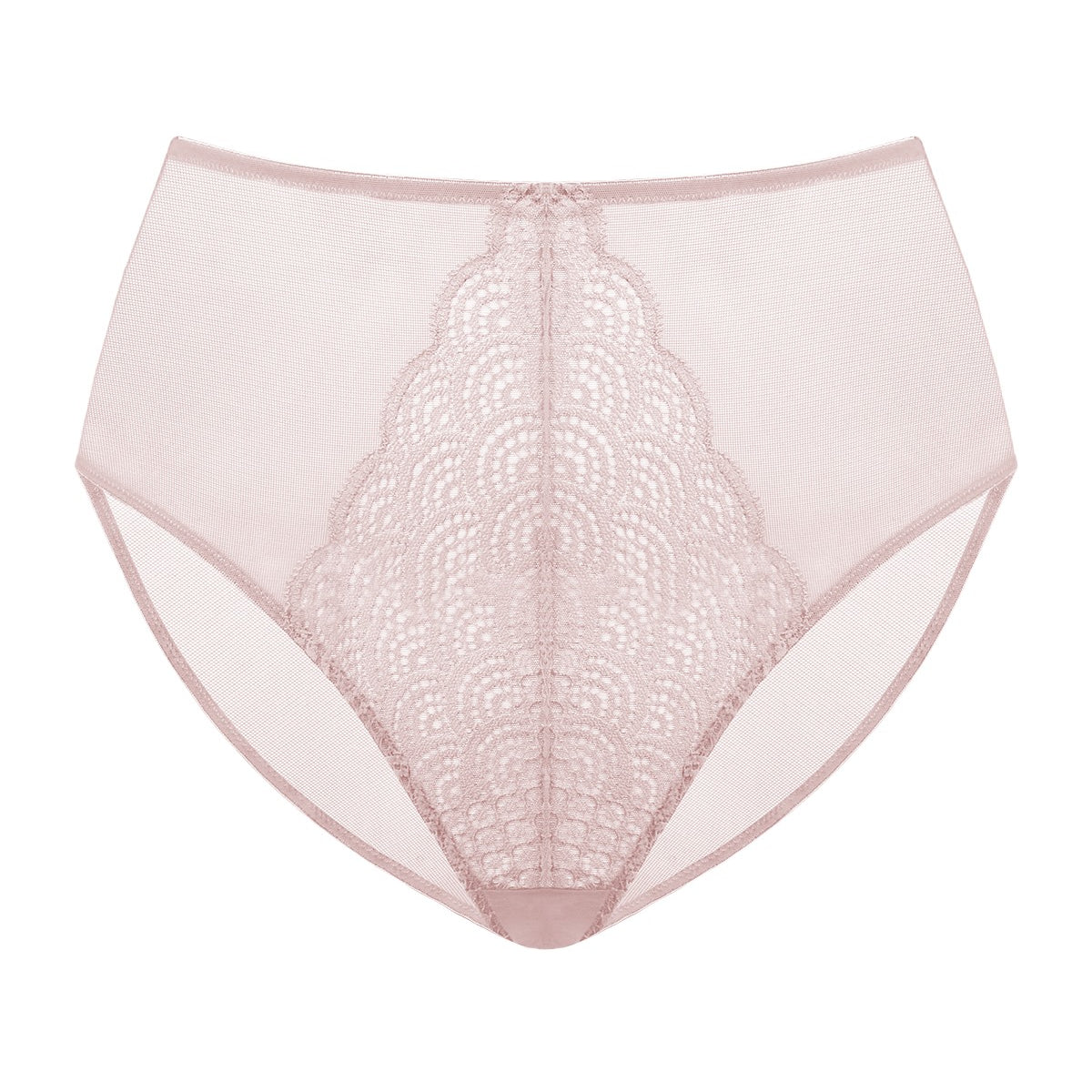 Mermaid High-Rise Lace Brief Underwear - HSIA