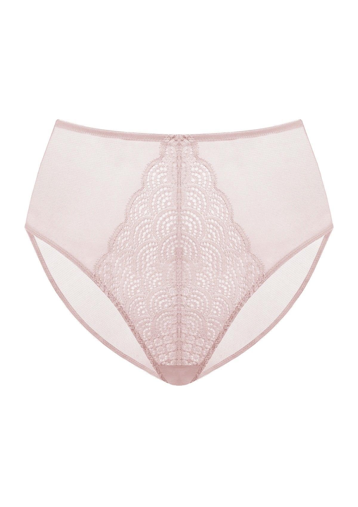 Mermaid High-Rise Lace Brief Underwear - HSIA