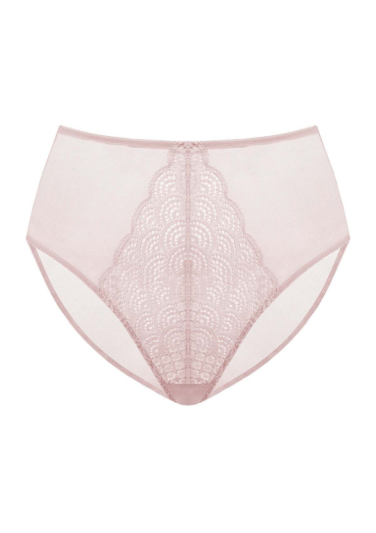 Mermaid High-Rise Lace Brief Underwear - HSIA