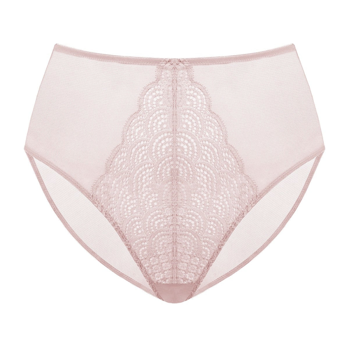 Songful Mermaid High-Rise Lace Brief Underwear - HSIA