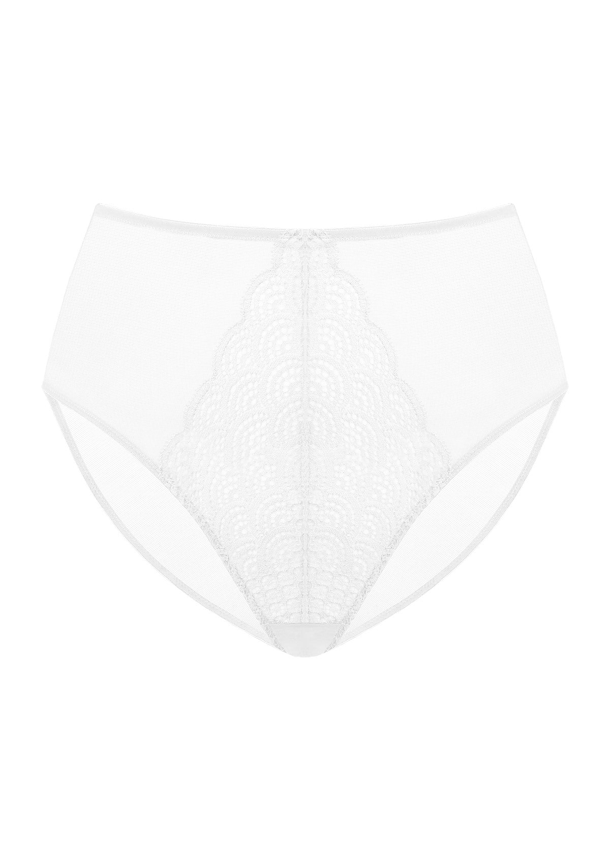 Mermaid High-Rise Lace Brief Underwear - HSIA