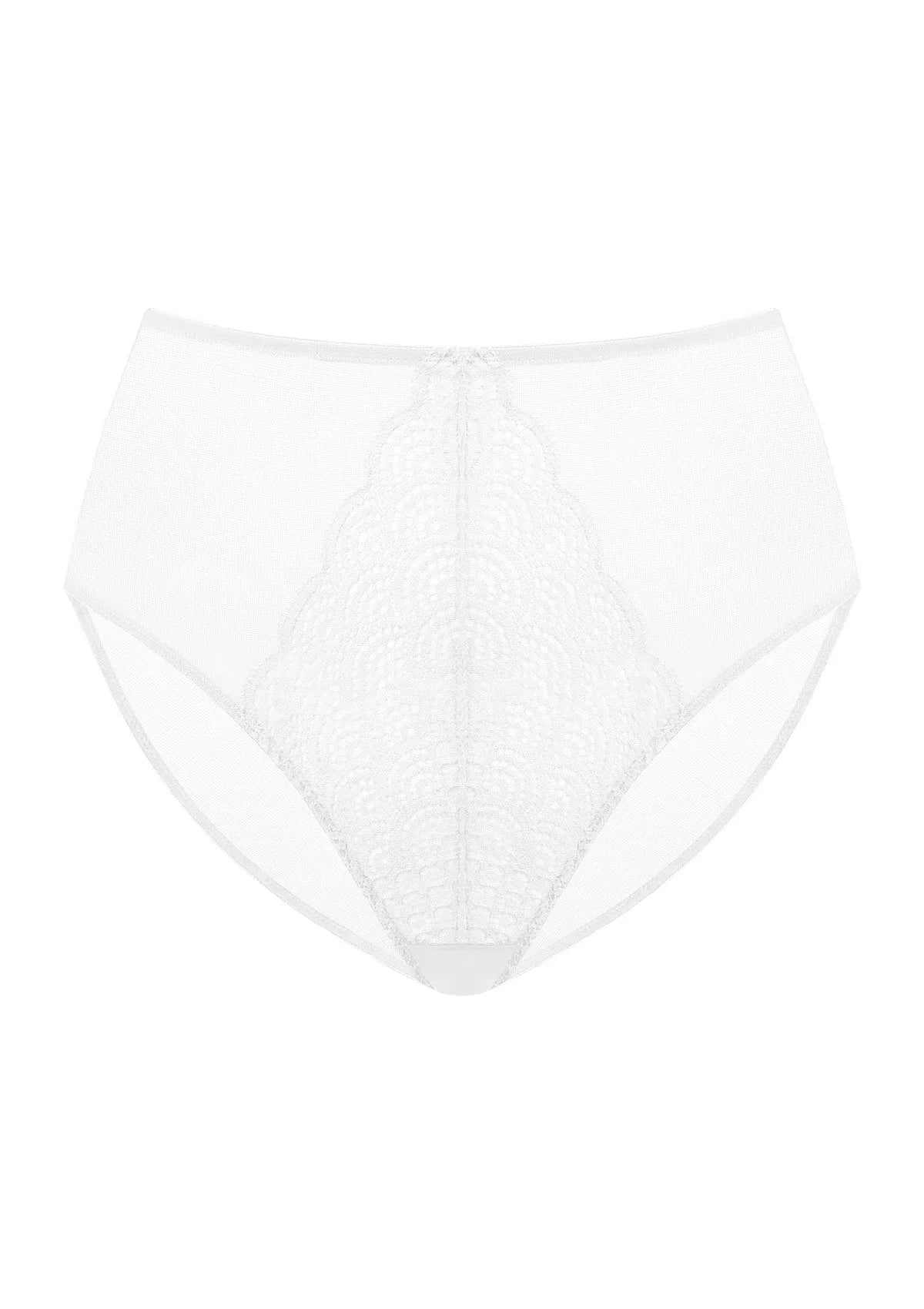 Songful Mermaid High-Rise Lace Brief Underwear - HSIA
