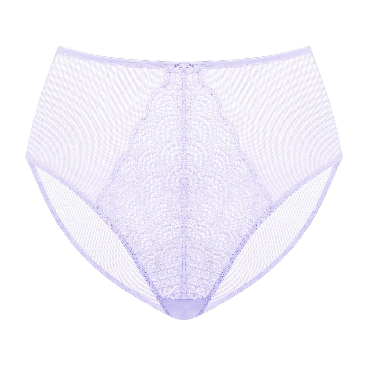 Mermaid High-Rise Lace Brief Underwear - HSIA