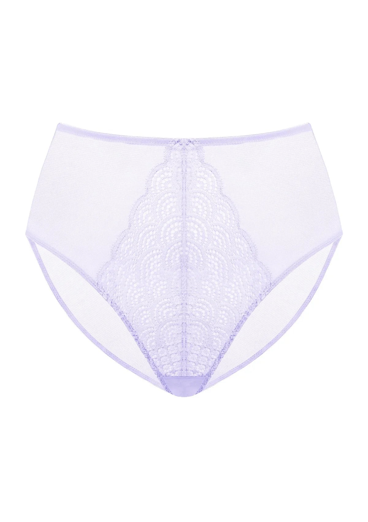 Mermaid High-Rise Lace Brief Underwear - HSIA