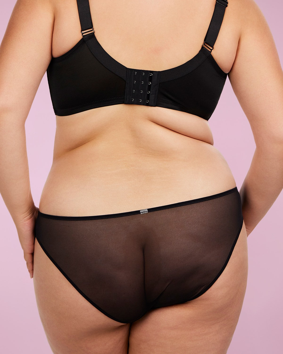HSIA Breathable Sexy Lace Black Bikini Underwear - HSIA