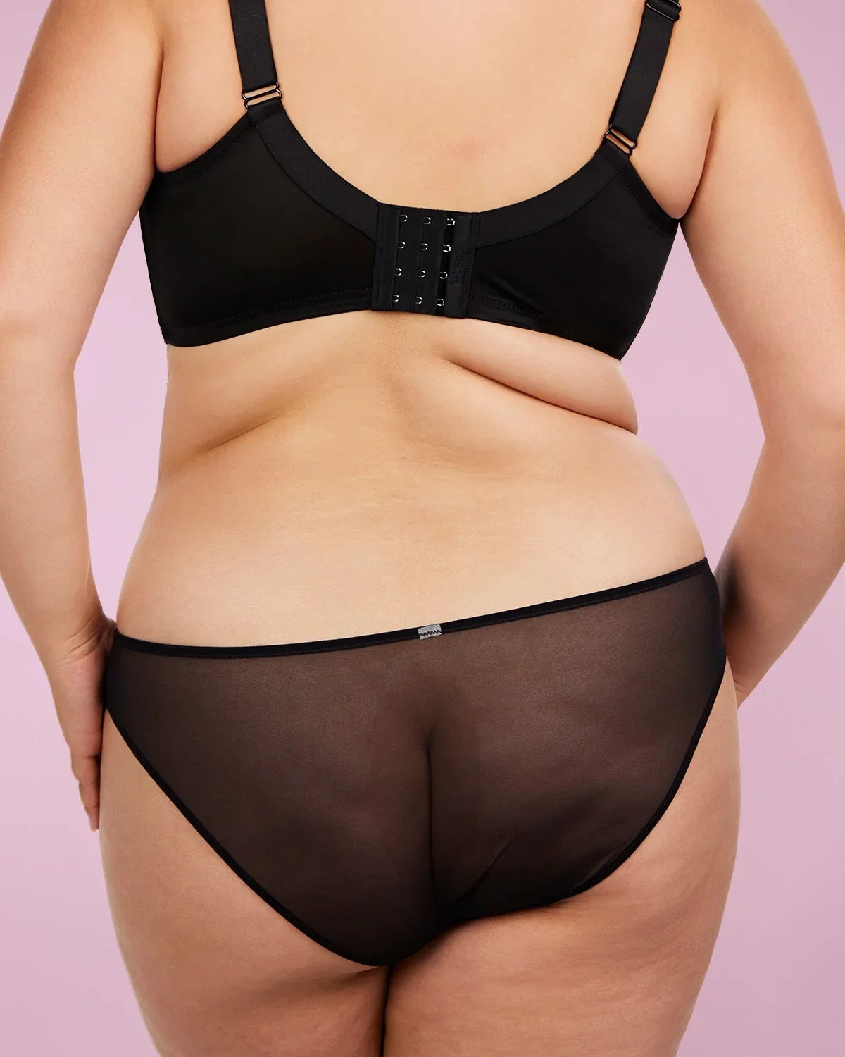 HSIA Breathable Sexy Lace Black Bikini Underwear - HSIA