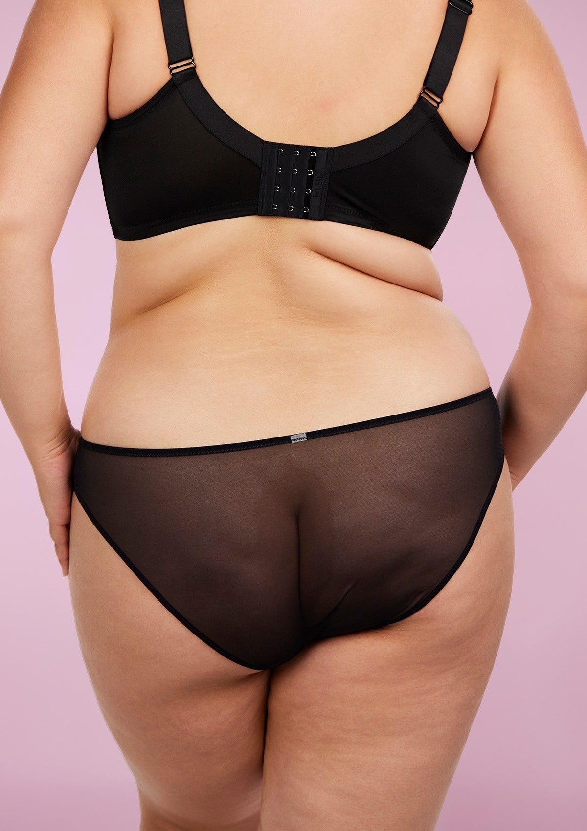 HSIA Breathable Sexy Lace Black Bikini Underwear - HSIA