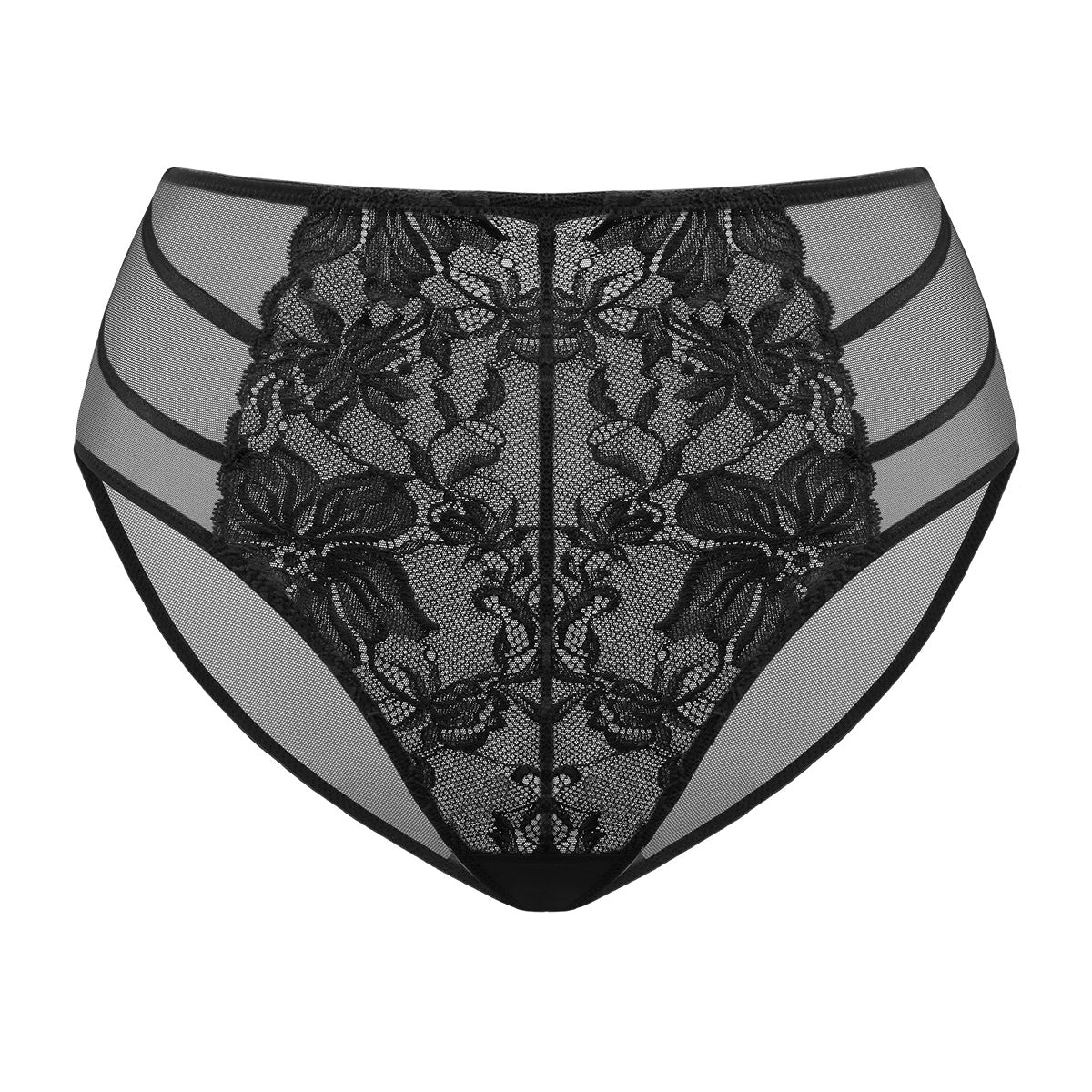 Pretty In Petals High-Rise Lace Brief Underwear - HSIA