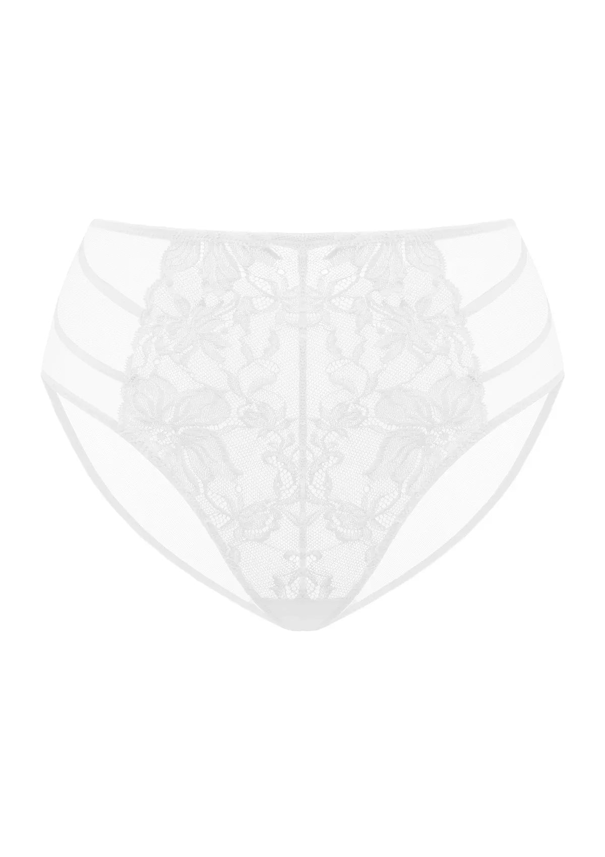 HSIA Breathable Sexy Lace White Bikini Underwear - HSIA