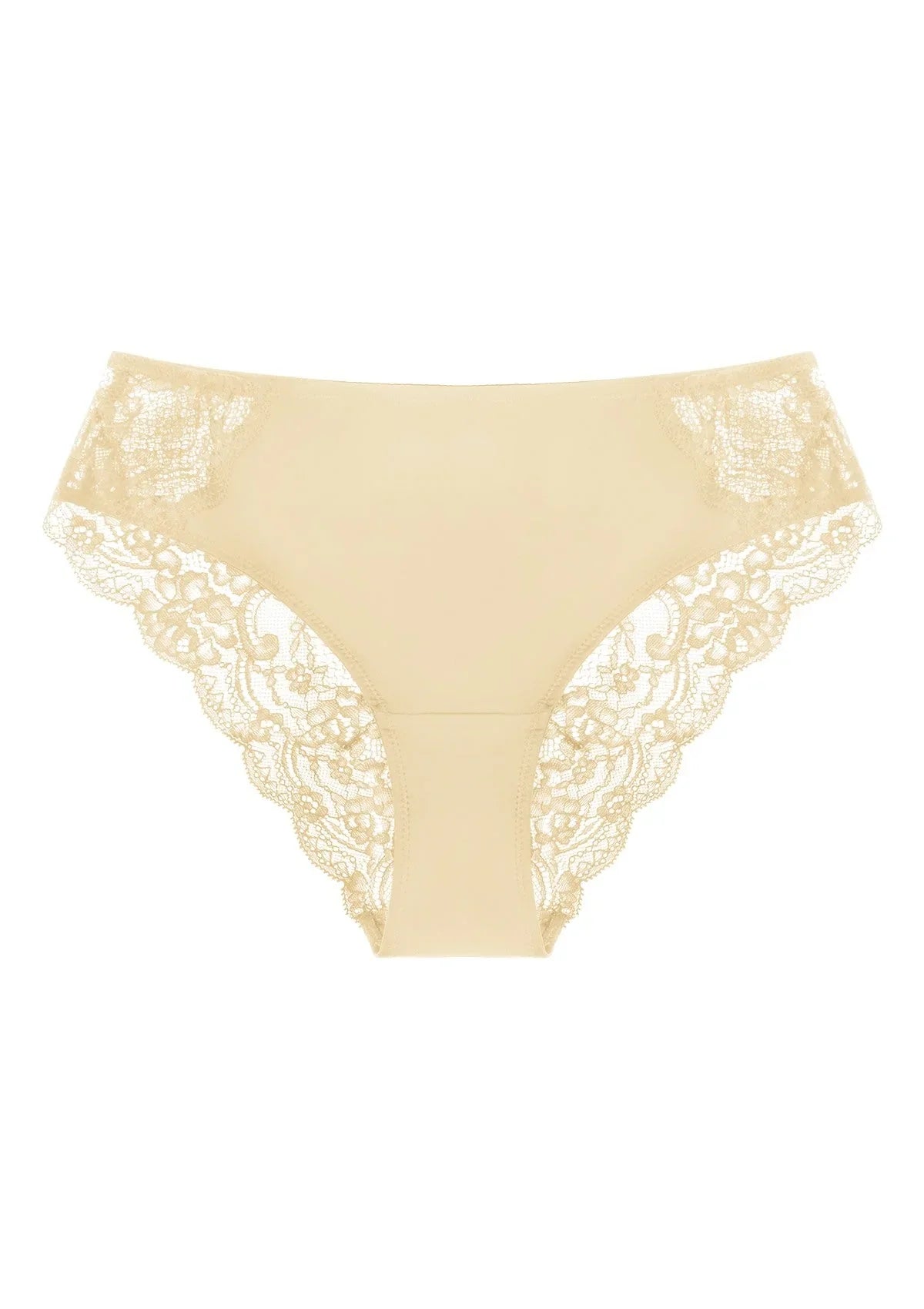 Rebecca All-lace Back Beige Cheeky Underwear - HSIA