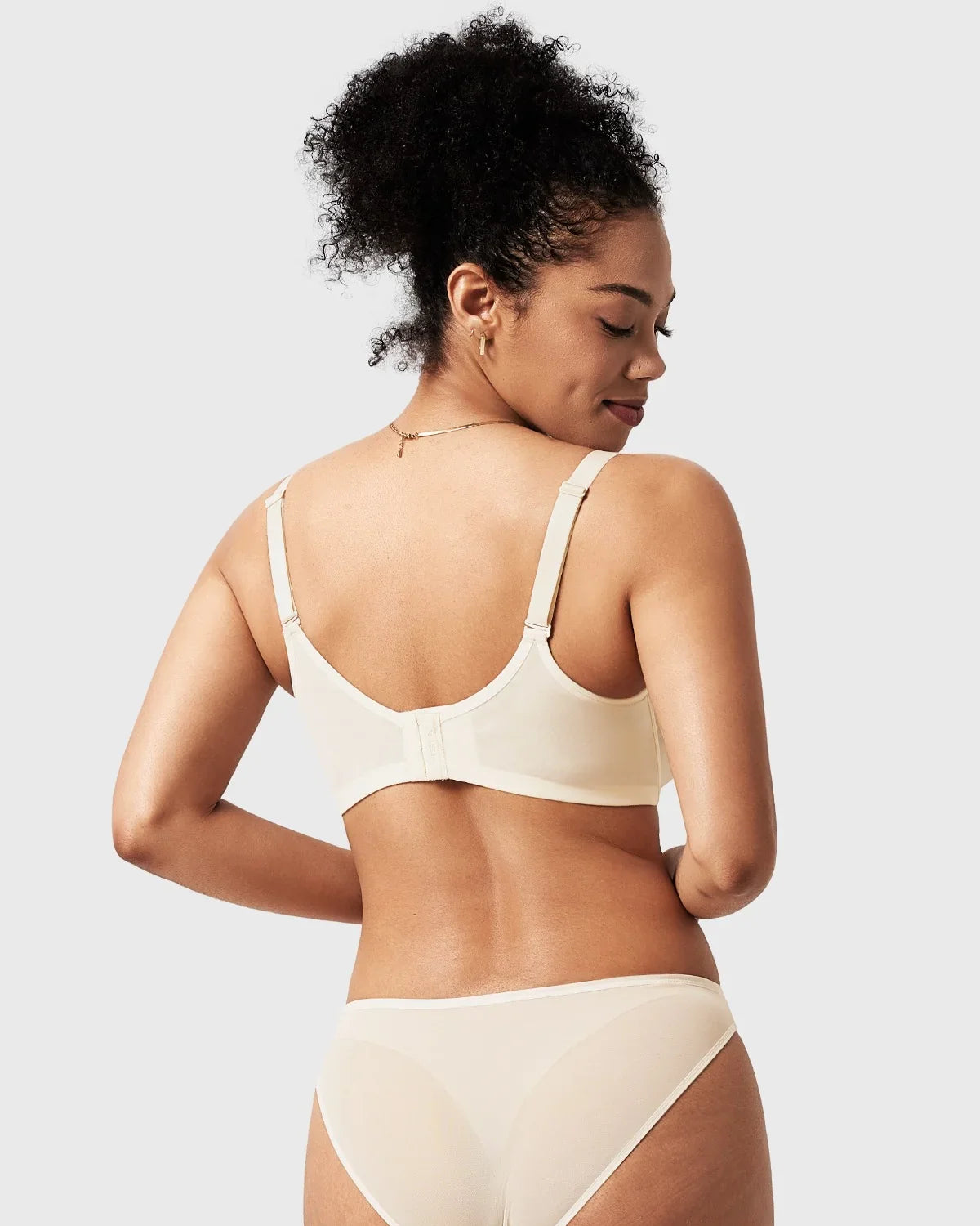 Seraphina Unlined Underwire Sheer Mesh Bra - HSIA