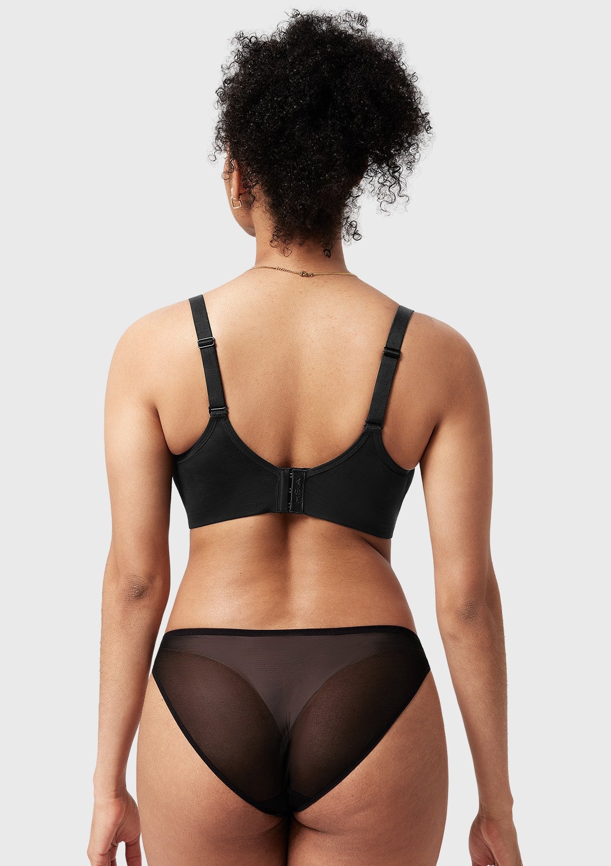 Seraphina Unlined Underwire Sheer Mesh Bra - HSIA