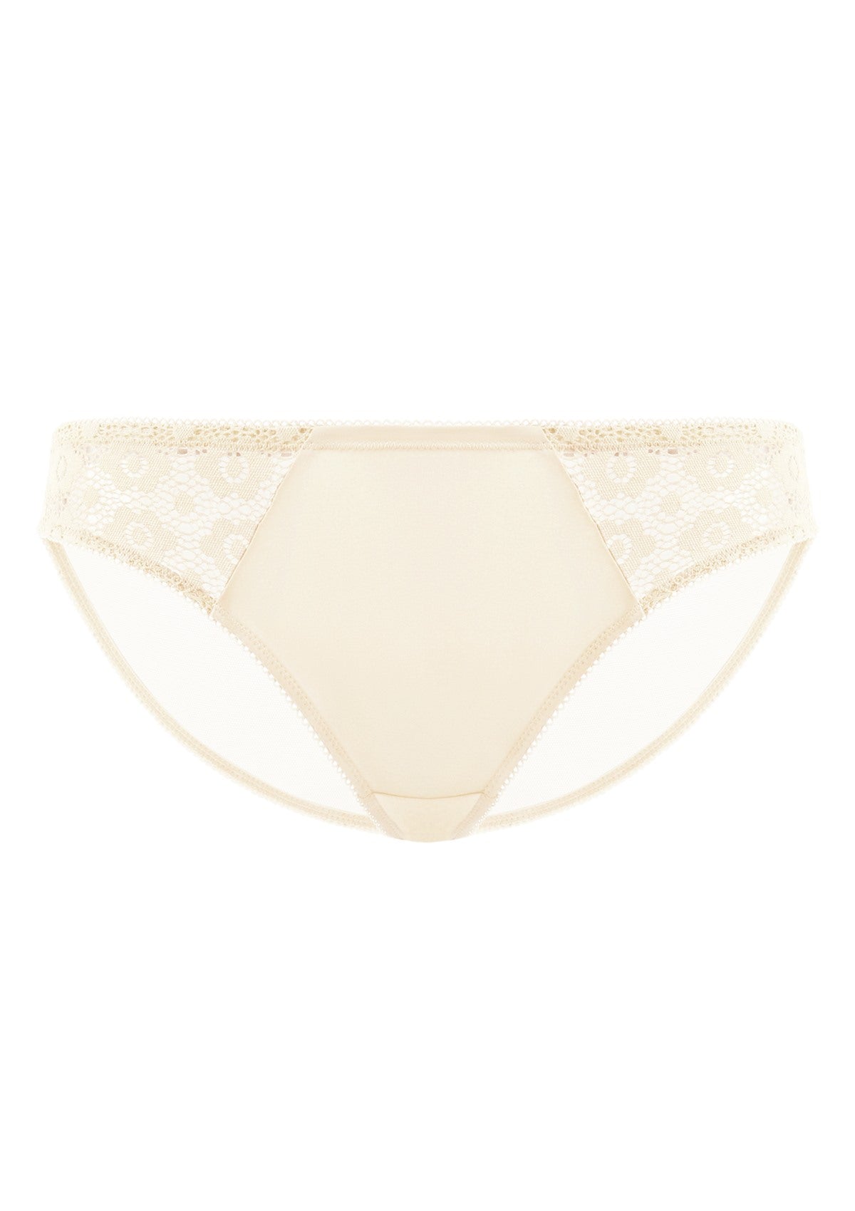 Serena Comfort Lace Trim Bikini Underwear - HSIA