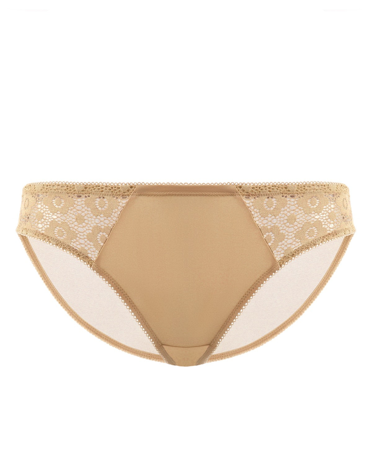 Serena Comfort Lace Trim Bikini Underwear - HSIA