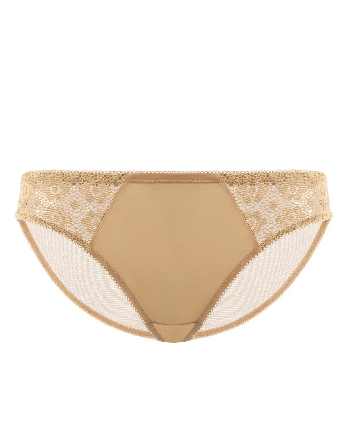 Serena Comfort Lace Trim Bikini Underwear - HSIA