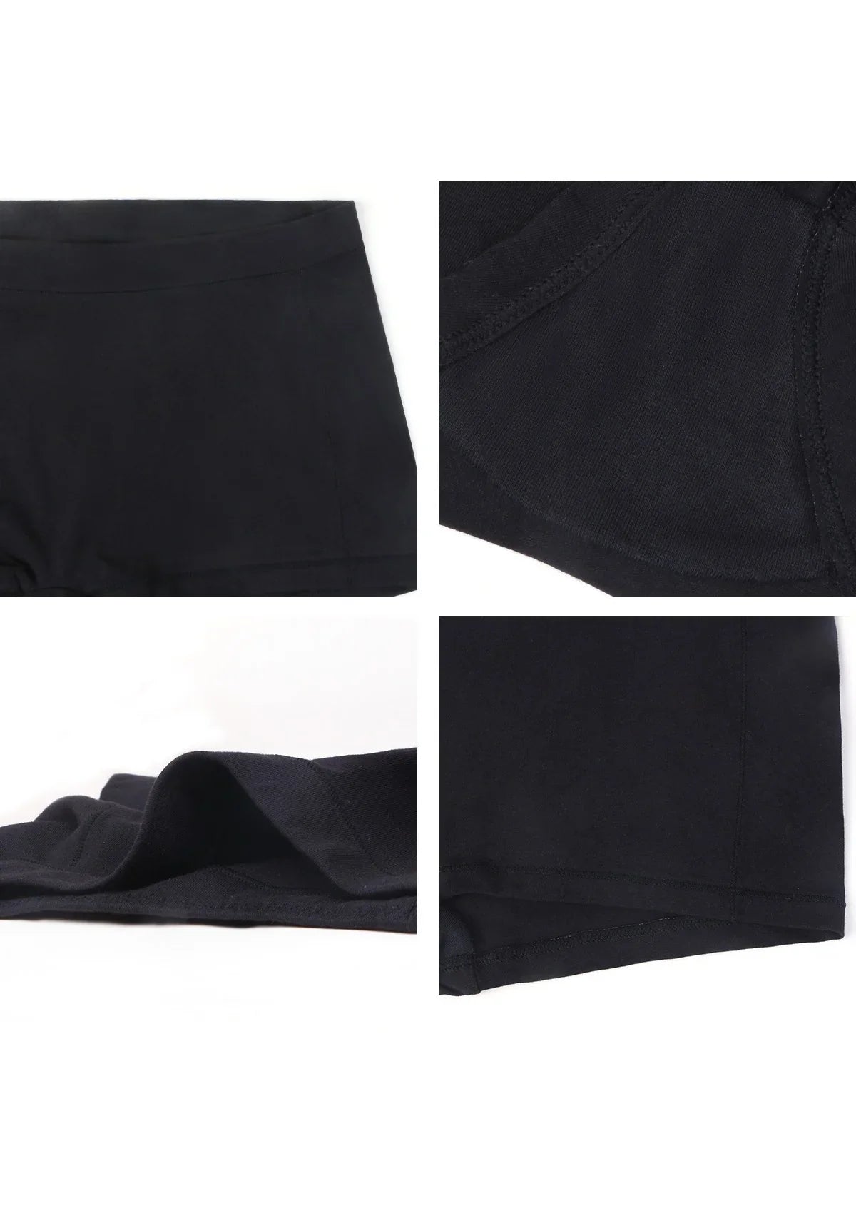 All-Day Comfort Mid-Rise Cotton Boyshorts Underwear 3 Pack - HSIA