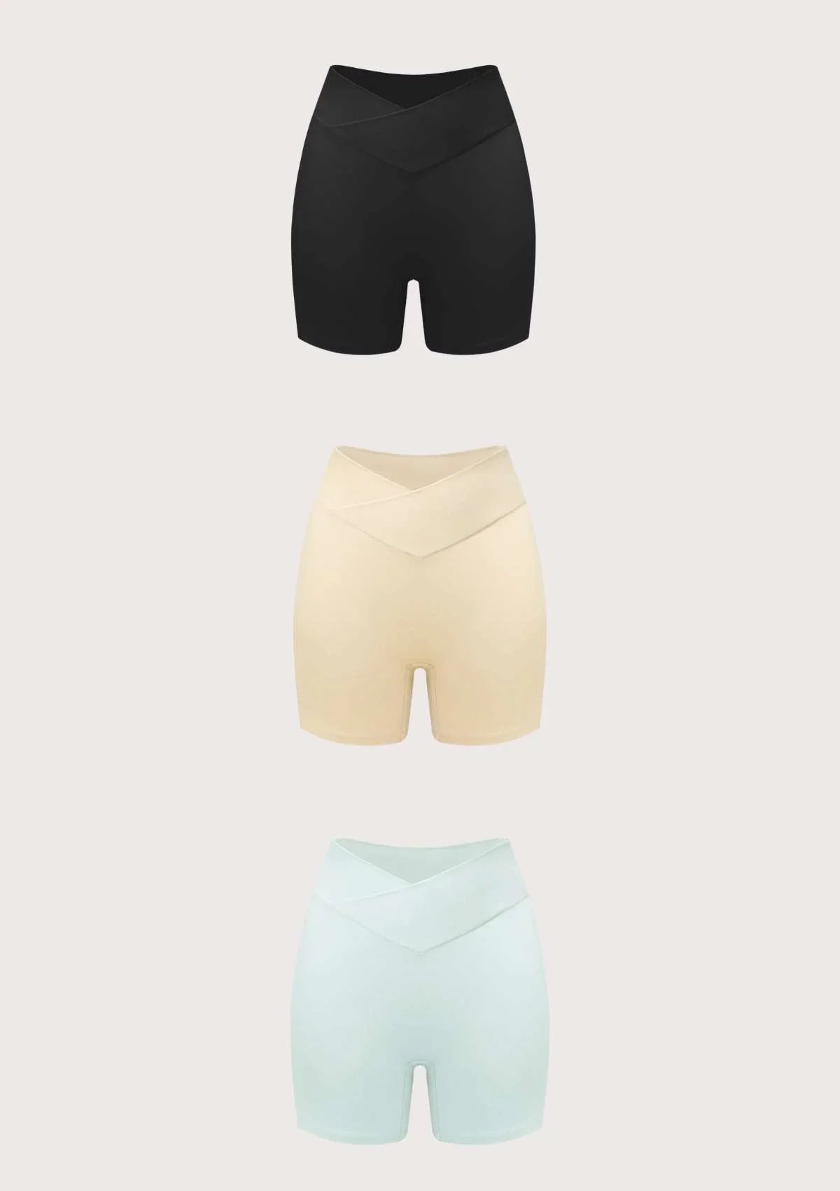 All-Day Comfort Mid-Rise Cotton Boyshorts Underwear 3 Pack - HSIA