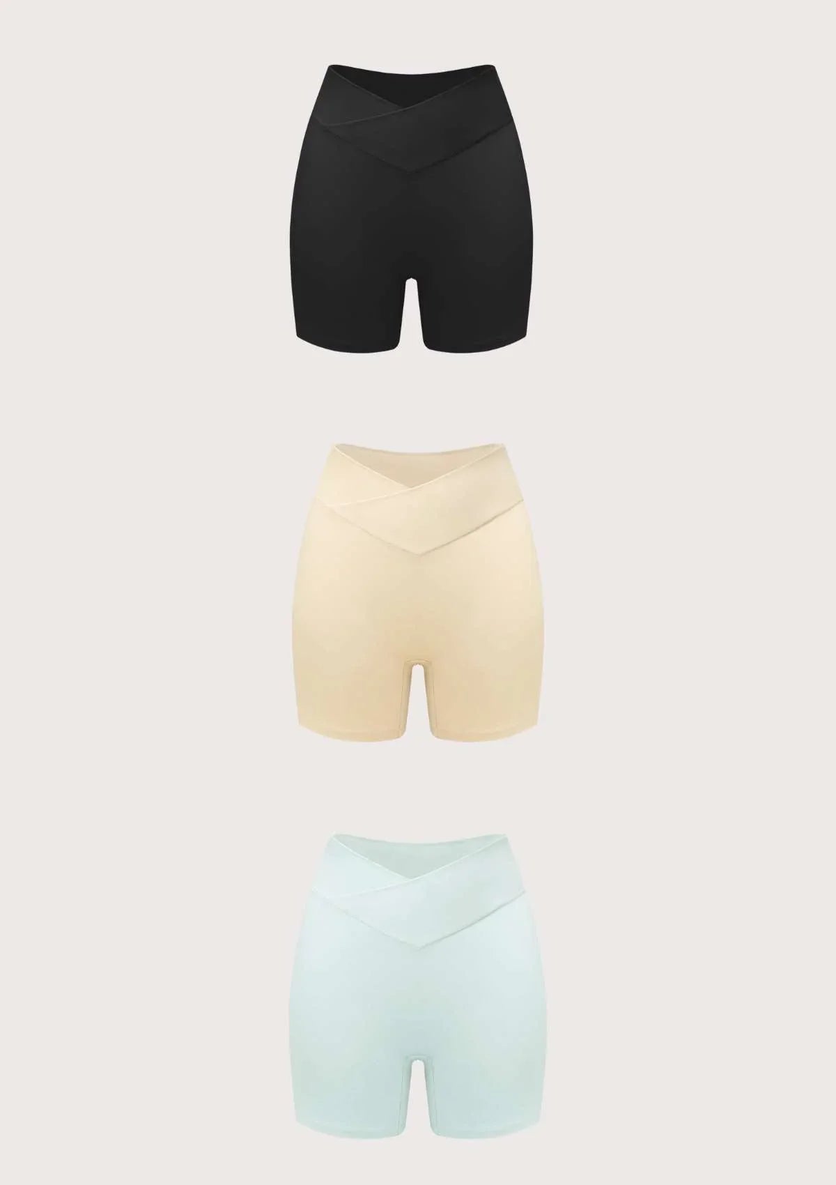 All-Day Comfort High-Rise Cotton Boyshorts Underwear 3 Pack - HSIA