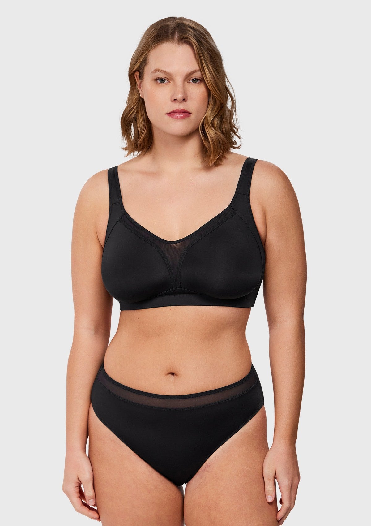 SoftSculpt Non-Padded Full Coverage Minimizer Wireless Bra - HSIA