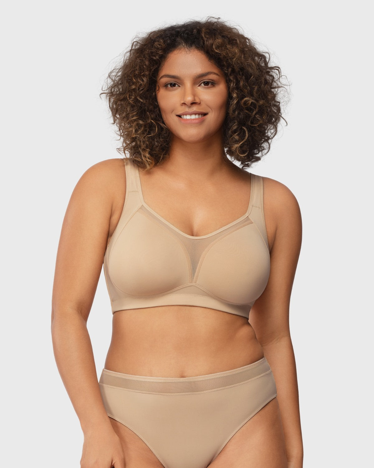 SoftSculpt Non-Padded Full Coverage Minimizer Wireless Bra - HSIA