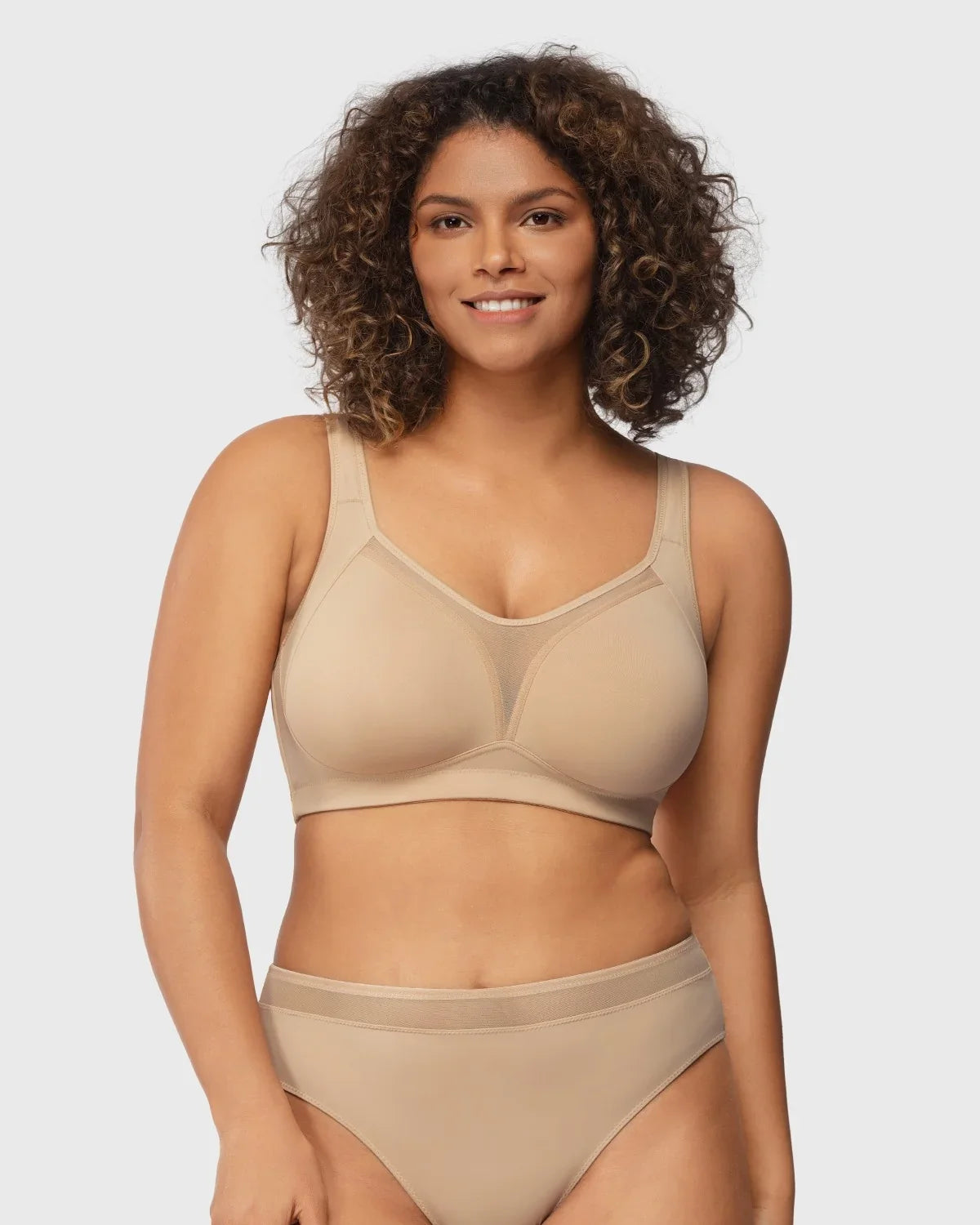 SoftSculpt Non-Padded Full Coverage Minimizer Wireless Bra - HSIA