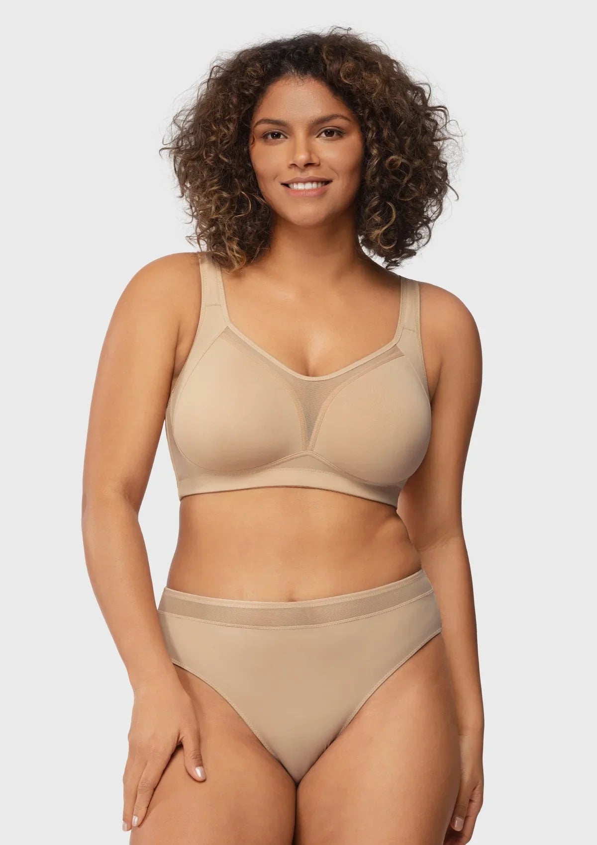SoftSculpt Non-Padded Full Coverage Minimizer Wireless Bra - HSIA