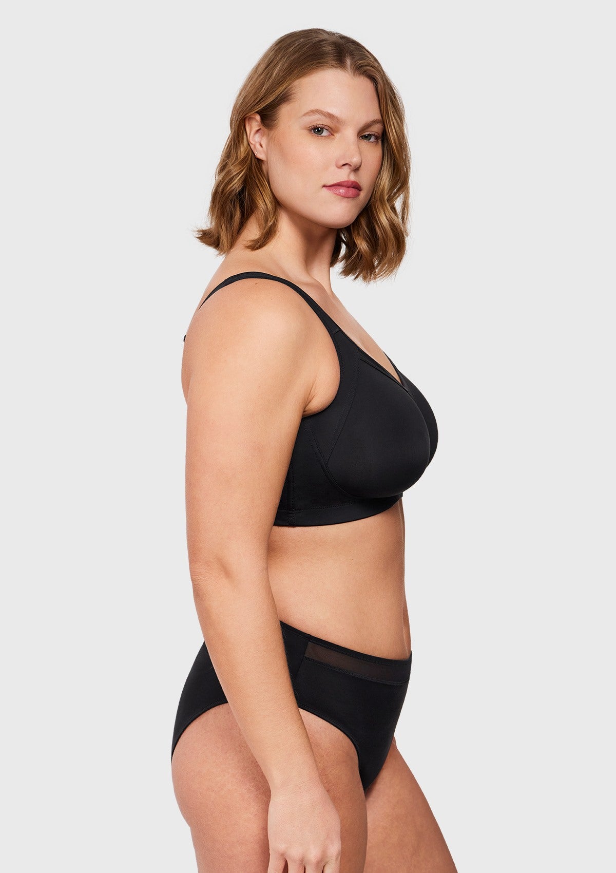 SoftSculpt Non-Padded Full Coverage Minimizer Wireless Bra - HSIA