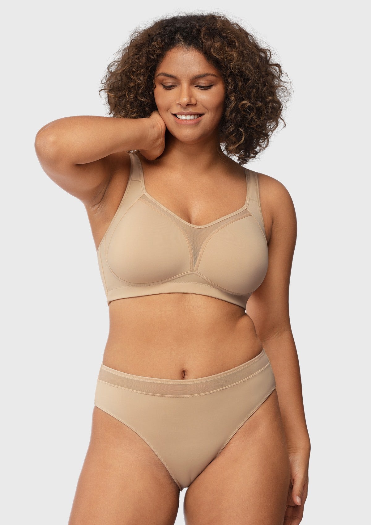SoftSculpt Non-Padded Full Coverage Minimizer Wireless Bra - HSIA
