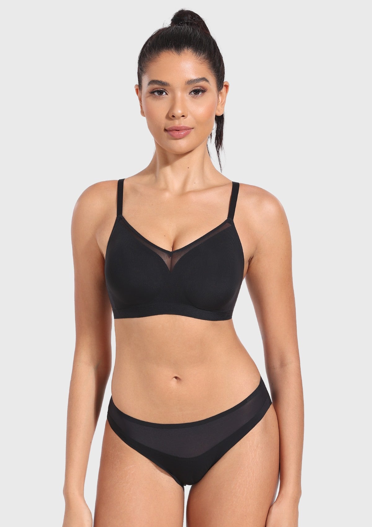 Songful CloudSoft Seamless Wireless Full Coverage Everyday Comfort Cooling T-shirt Bra - HSIA