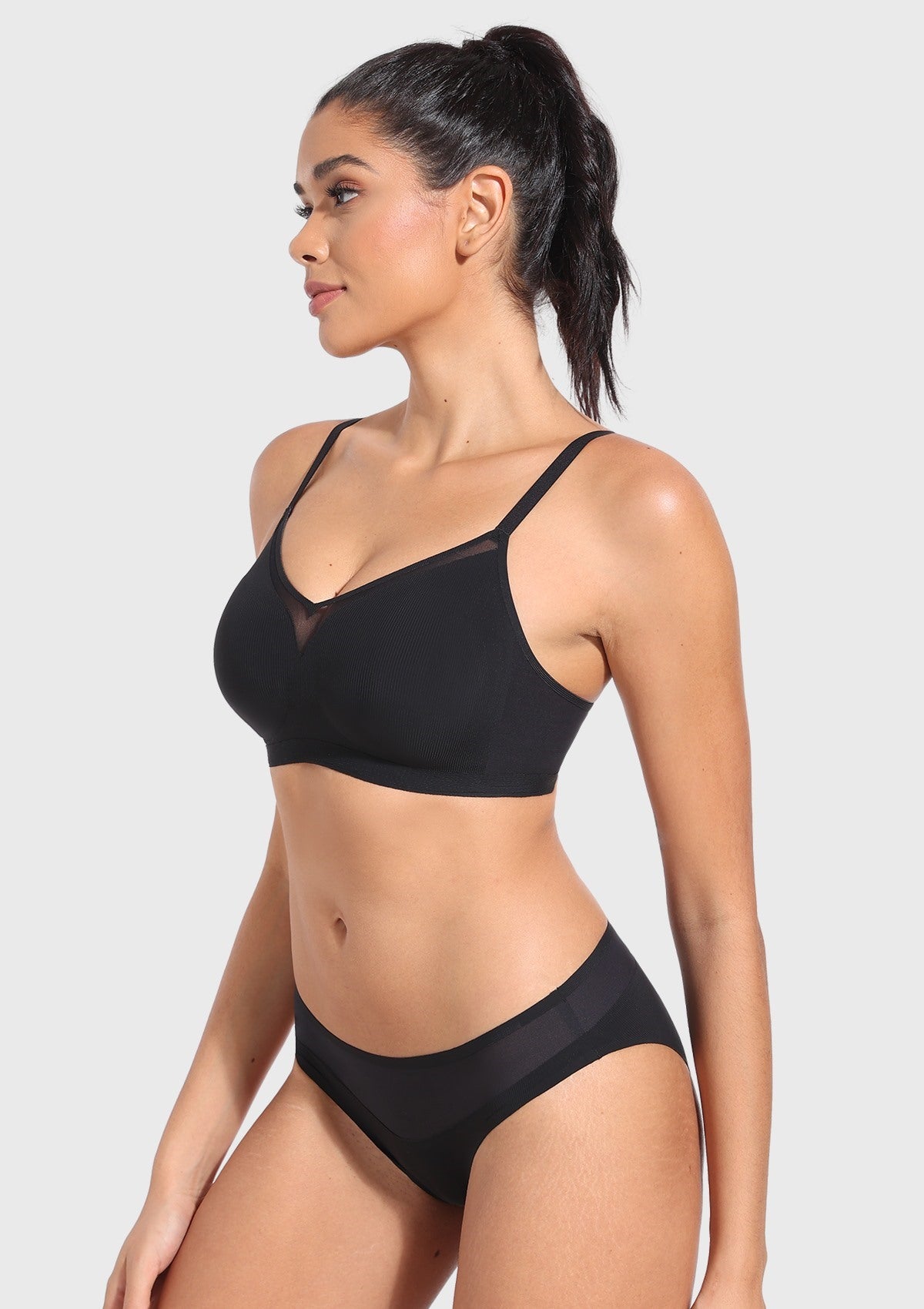 Songful CloudSoft Seamless Wireless Full Coverage Everyday Comfort Cooling T-shirt Bra - HSIA