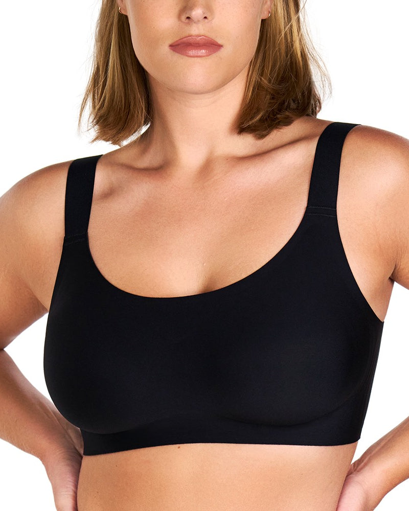 Songful Smooth Fit U-Neck Plus Size Wireless All-Day Comfort Full Coverage T-shirt Bra - HSIA