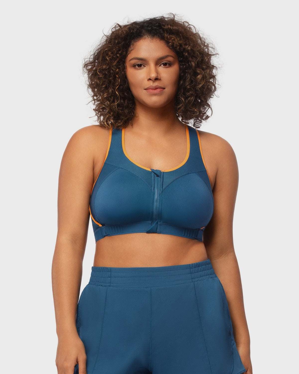 Speed Race High Impact Adjustable Racerback Sports Bra - HSIA