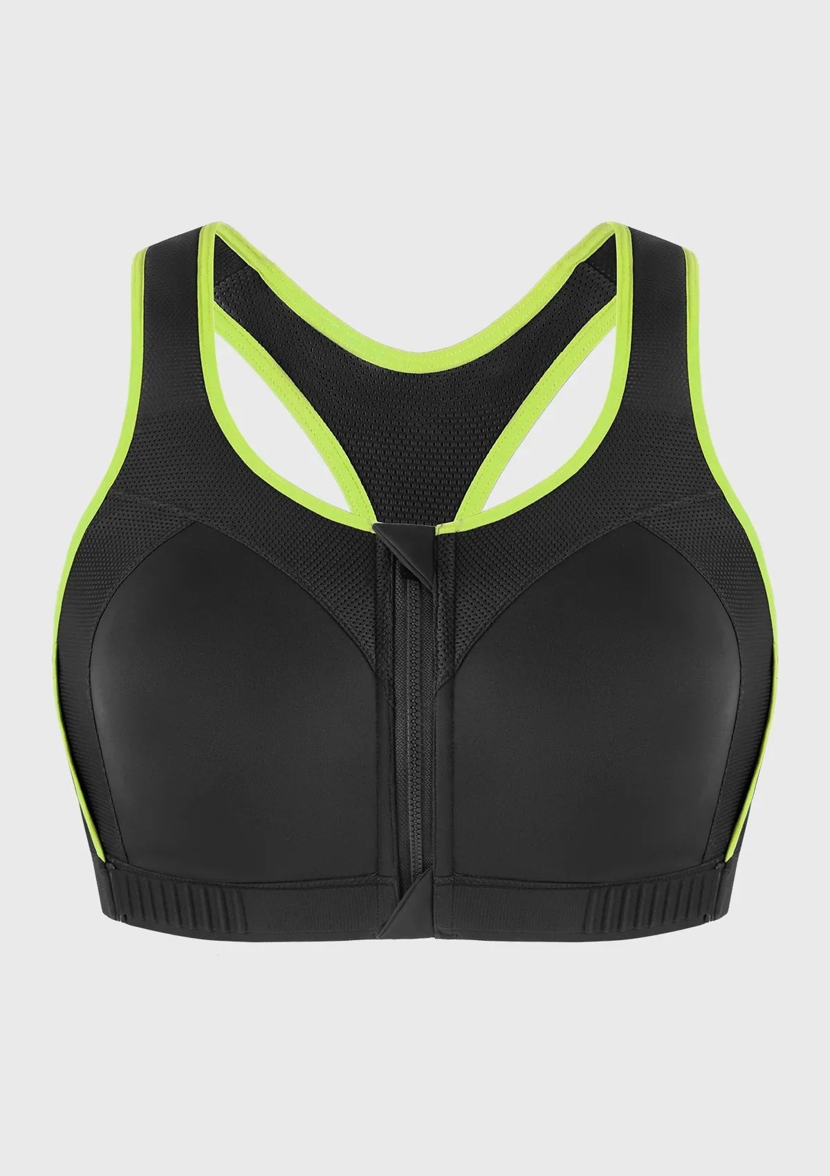 Speed Race High Impact Adjustable Racerback Sports Bra - HSIA