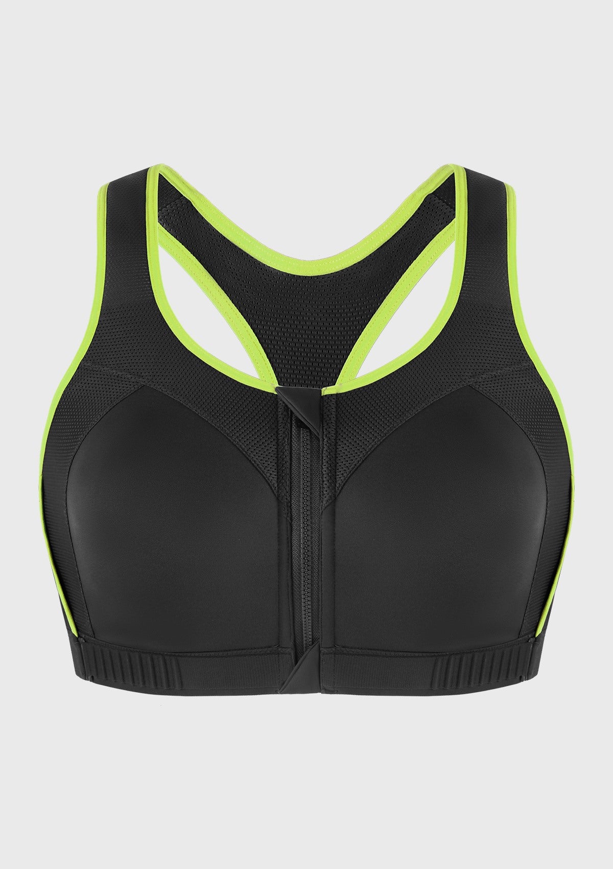 Speed Race High Impact Adjustable Racerback Sports Bra - HSIA