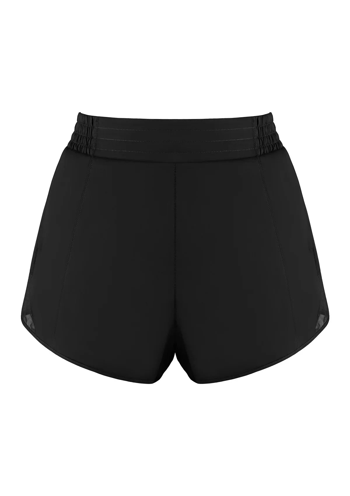 Speed Race Mid Waist Quick-Dry Running Shorts - HSIA