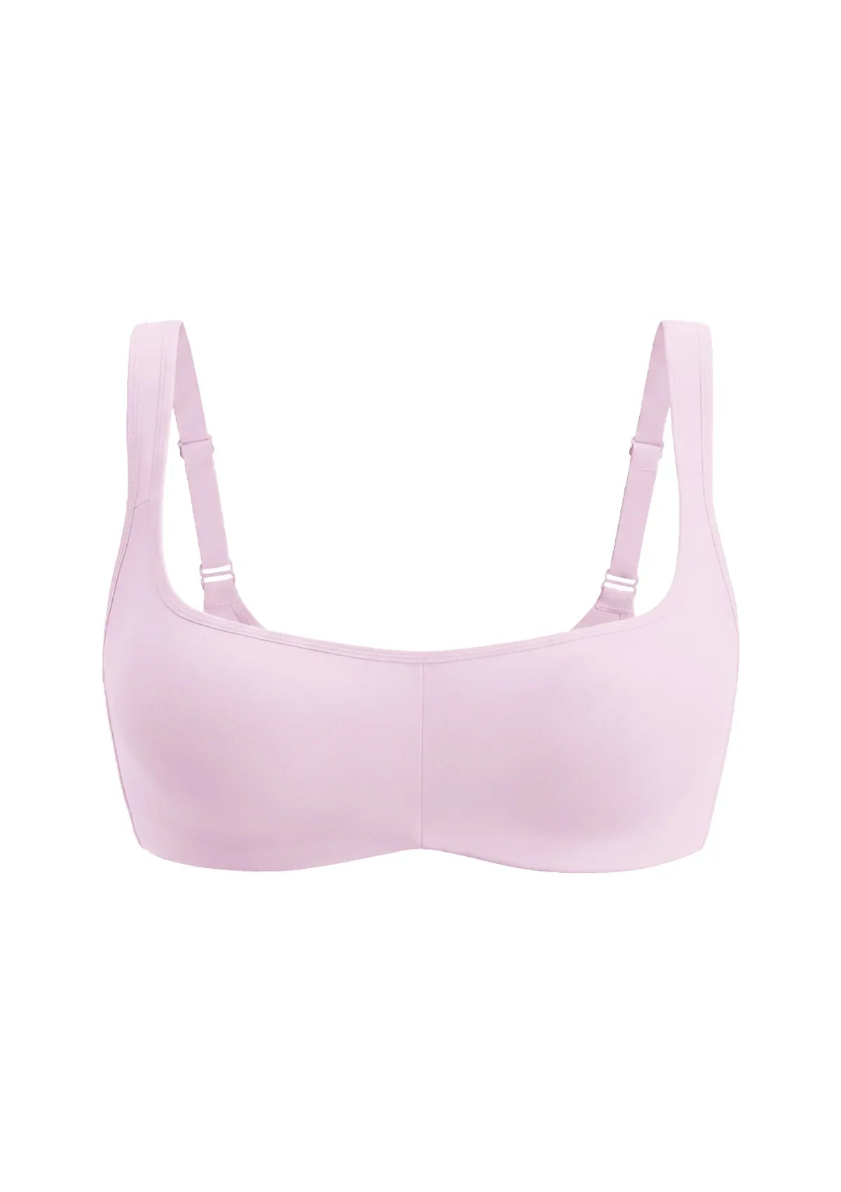 Vespera Square Neckline Full-Bust Demi Bra, Wide Straps, Seamless - HSIA - HSIA