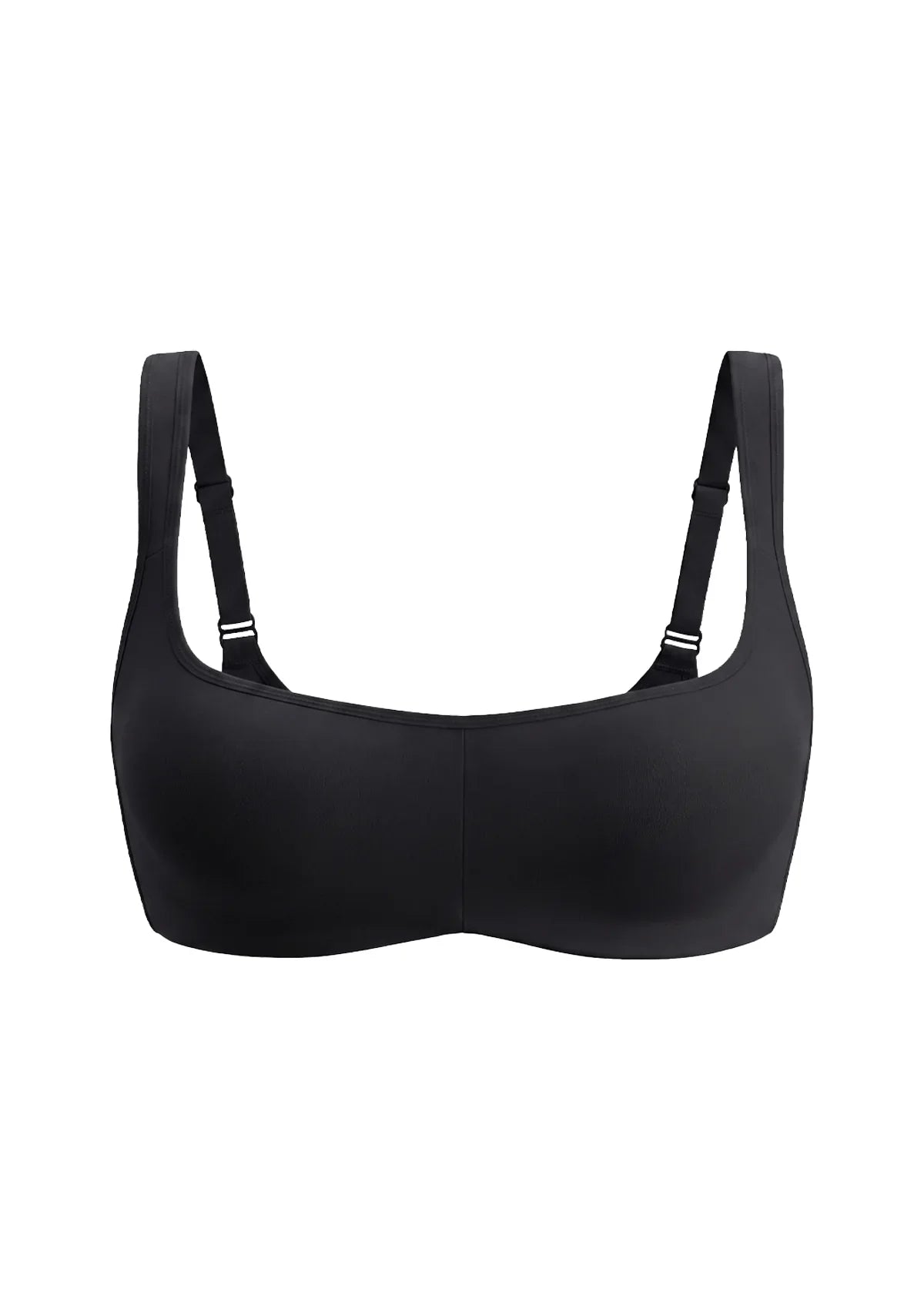 Vespera Square Neckline Full-Bust Demi Bra, Wide Straps, Seamless - HSIA - HSIA