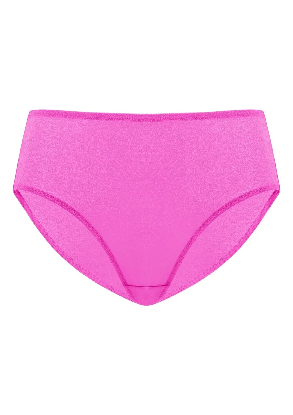 Starry Night Barbie Pink Mesh High-Rise Brief Underwear - HSIA