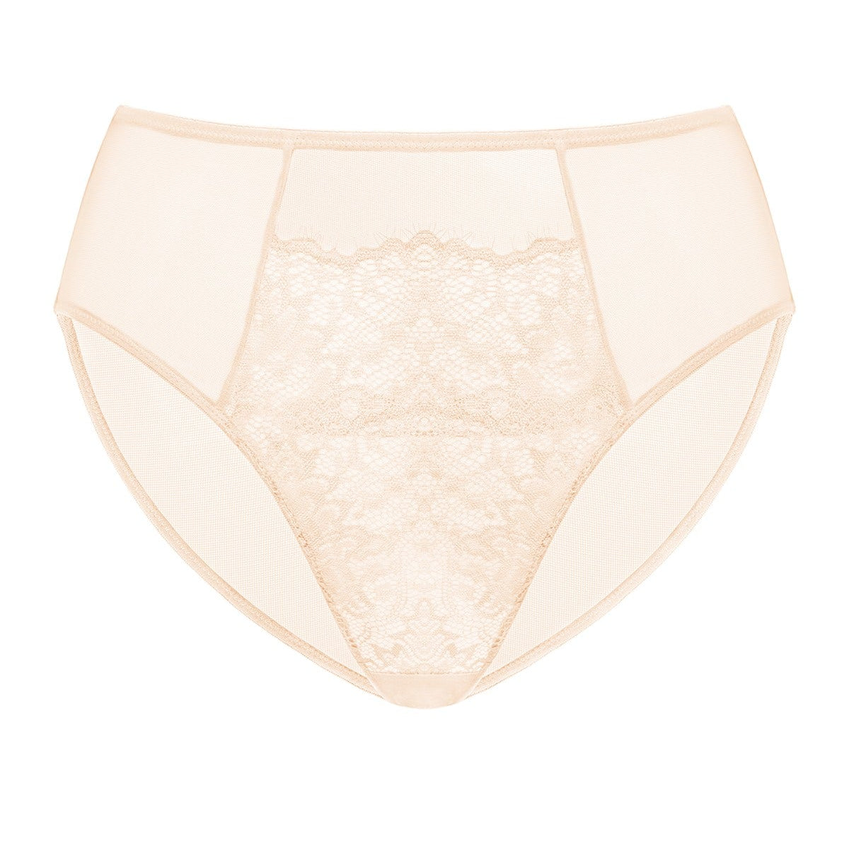 Sunflower High-Rise Pink Lace Brief Underwear - HSIA