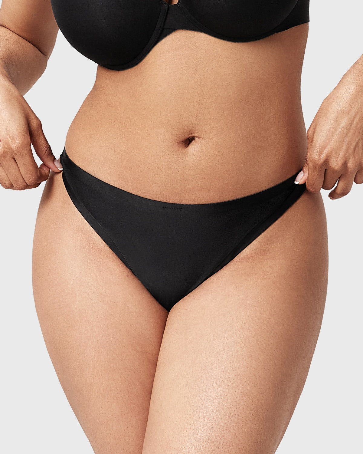 Ultimate Comfort Seamless Stretch Thong Breathable Film Underwear - HSIA